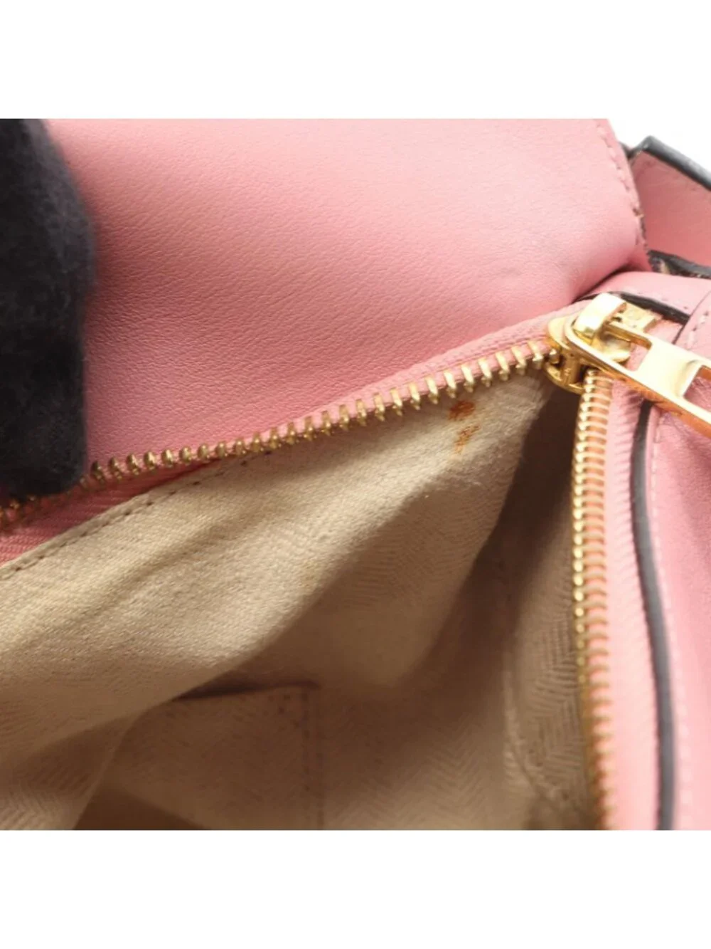 Loewe Handbag Puzzle Bag 2-Way Pink Leather